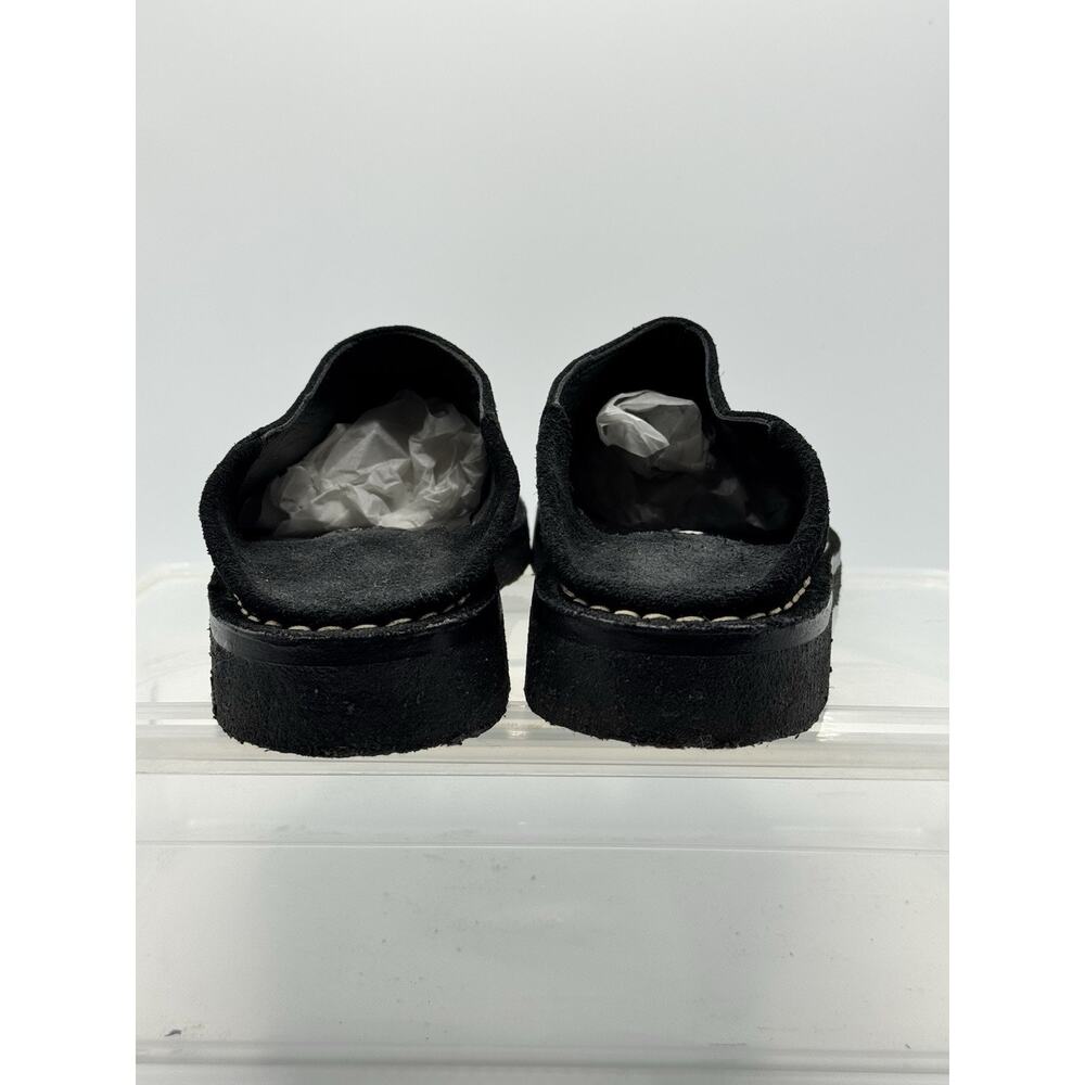 Ann Demeulemeester Vintage 90’s Black Suede Mules. Gum Sole - Picture 6 of 12